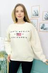 159285 Sardonlu B Yaka Sweatshirt